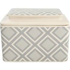 T & G Woodware City Square Butter Dish