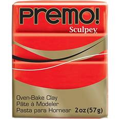Red Polymer Clay Sculpey Premo Polymer Clay Cadmium Red 57g