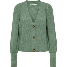 Only Clare Rib Knitted Cardigan - Green/Granite Green