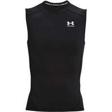 Men - Sportswear Garment Tank Tops Under Armour HeatGear Sleeveless Top - Black/White