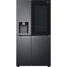 Lg american fridge freezer instaview LG GSXV91MCAE Black