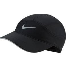 Reflectors Caps Nike AeroBill Tailwind Running Cap Unisex - Black