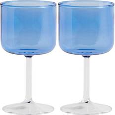 Grey Glasses Hay Tint Wine Glass 25cl 2pcs