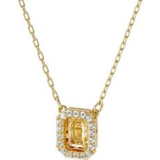 Yellow Jewellery Swarovski Millenia Necklace - Gold/Yellow/Transparent