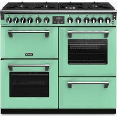 100cm - 240 V Gas Cookers Stoves Richmond Deluxe S1000DF Green