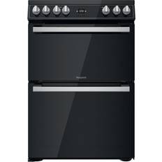 Electric Ovens - Self Cleaning Cookers Hotpoint HDT67V9H2CB/UK Black