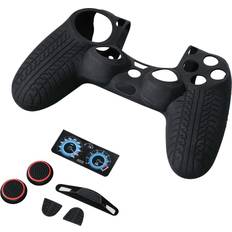 Hama Controller Decal Stickers Hama PS4 7in1 Controller Accessory Pack - Racing