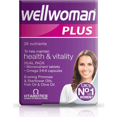 Glutenfree Vitamins & Minerals Vitabiotics Wellwoman Plus 56 pcs