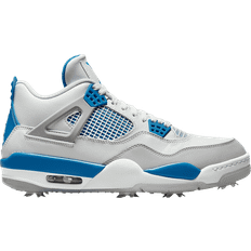 Nike 49 ½ Golf Shoes Nike Air Jordan 4 Golf M - White/Neutral Grey/Black/Military Blue