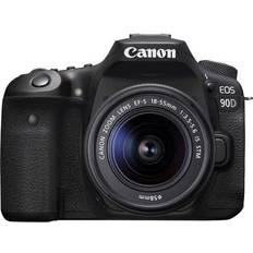 Canon 3840x2160 (4K) DSLR Cameras Canon EOS 90D + 18-55mm IS STM
