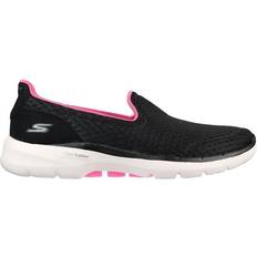 39 ½ Walking Shoes Skechers GOwalk 6 Big Splash W - Black/Hot Pink