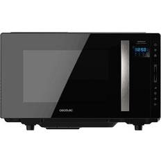 Black - Countertop - Medium size Microwave Ovens Cecotec GrandHeat 2300 Flatbed Black