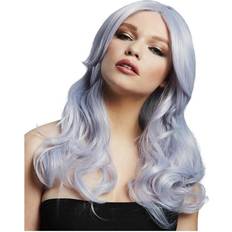 Smiffys Fever Nicole Wig Silver Lilac