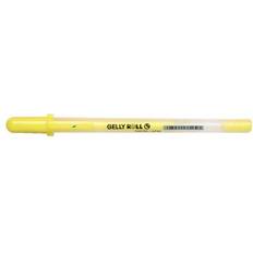 Yellow Gel Pens Sakura Gelly Roll Moonlight 10 Fluorescent Yellow Gel Pen 0.5mm