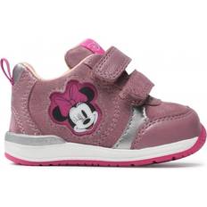 Faux Leather First Steps Geox Micky Mouse Rishon - Rose Smoke