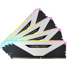 32 GB - 3600 MHz - DDR4 RAM Memory Corsair Vengeance RGB RT White DDR4 3600MHz 4x8GB (CMN32GX4M4Z3600C18W)