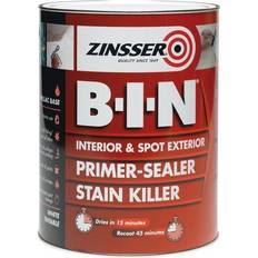 Zinsser Paint Zinsser B.I.N Wood Paint White 2.5L