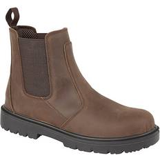 38 ⅔ Chelsea Boots grafters Dealer Boots - Brown