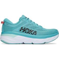 Hoka 36 ⅔ - Women Running Shoes Hoka Bondi 7 W - Aquarelle/Eggshell Blue