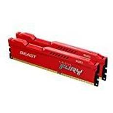 Kingston Fury Beast Red DDR3 1600MHz 2x4GB (KF316C10BRK2/8)
