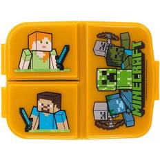Machine Washable Lunch Boxes Minecraft Multi Compartment Sandwich Box