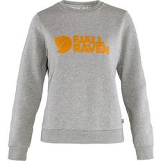 Fjällräven Women - XL Tops Fjällräven Logo Sweater W - Grey Melange
