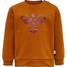 Orange Sweatshirts Children's Clothing Hummel Lime Sweatshirt - Glazed Ginger (212309-8198)