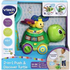 Push Toys Vtech 2 in 1 Push & Discover Turtle