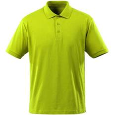 Mascot Crossover Polo Shirt - Lime Green
