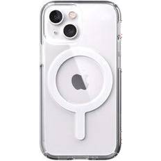 Speck Presidio Perfect Clear Compatible with MagSafe Case for iPhone 13 mini
