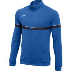 Nike Blue - Men - XS Jackets Nike Academy 21 Knit Track Training Jacket Men - Royal Blue/White/Obsidian/White