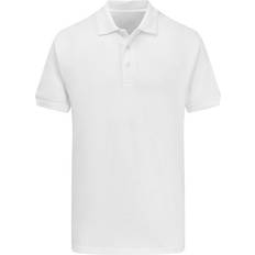 Ultimate Unisex 50/50 Pique Polo Shirt - White