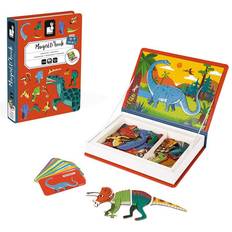 Janod Baby Toys Janod Magnetic Book Dinosaurs