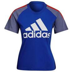 adidas Women Sportswear Colorblock T-shirt - Bold Blue