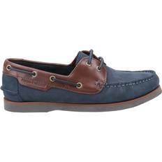 Hush Puppies Boat Shoes Hush Puppies Hattie Lace Shoes - Navy/Tan