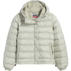 Levi's L - Winter Jackets - Women Levi's Edie Packable Jacket - Desert Sage/Neutral