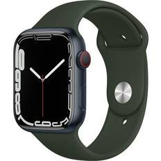 Apple ECG (Electrocardiogram) - iPhone Smartwatches Apple Watch Series 7 Cellular 45mm Aluminium Case with Sport Band