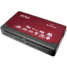 Dynamode USB 6 Slot Multi Card Reader (SDHC, Mini SD, MicroSDHC, XD Picture Card, Memory Stick, MMC Mobile+)
