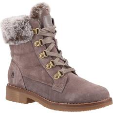 Zipper Lace Boots Hush Puppies Florence - Taupe