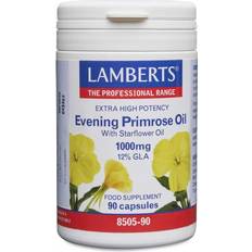 Menopause Fatty Acids Lamberts Evening Primrose Oil with Starflower Oil 1000mg 90 pcs