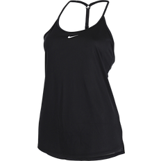 Sportswear Garment - Women Tank Tops Nike Dri-FIT One Elastika Standard Fit Tank Top Women - Black/White