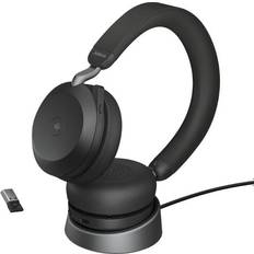 On-Ear Headphones Jabra Evolve2 75 USB-A MS with Stand