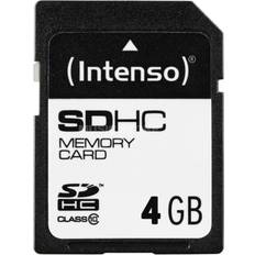 SDHC Memory Cards Intenso SDHC Class 10 20/12MB/s 4GB