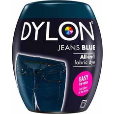 Textile Paint Dylon All-in-1 Fabric Dye Jeans Blue 350g