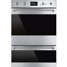 Dual - Pyrolytic Ovens Smeg DOSP6390X Stainless Steel