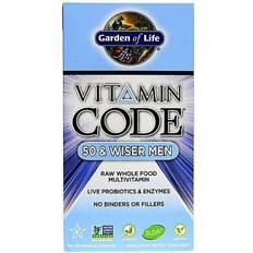 Garden of Life Vitamin Code 50 & Wiser Men 120 pcs