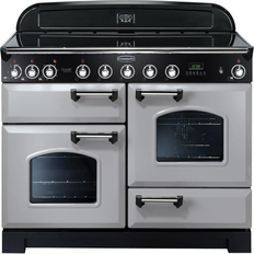 110cm - High Light Zone Induction Cookers Rangemaster CDL110EIRP/C Classic Deluxe 110cm Induction Silver