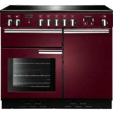 Rangemaster 100cm - Dual Fuel Ovens Induction Cookers Rangemaster PROP100EICY/C Professional Plus 100cm Electric Induction Red, Black