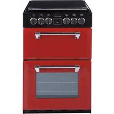 55cm Ceramic Cookers Stoves Richmond 550E Red