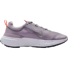 Nike 36 ⅔ - Women Running Shoes Nike React Miler 2 Shield W - Amethyst Ash/Atomic Orange/Iris Whisper/Violet